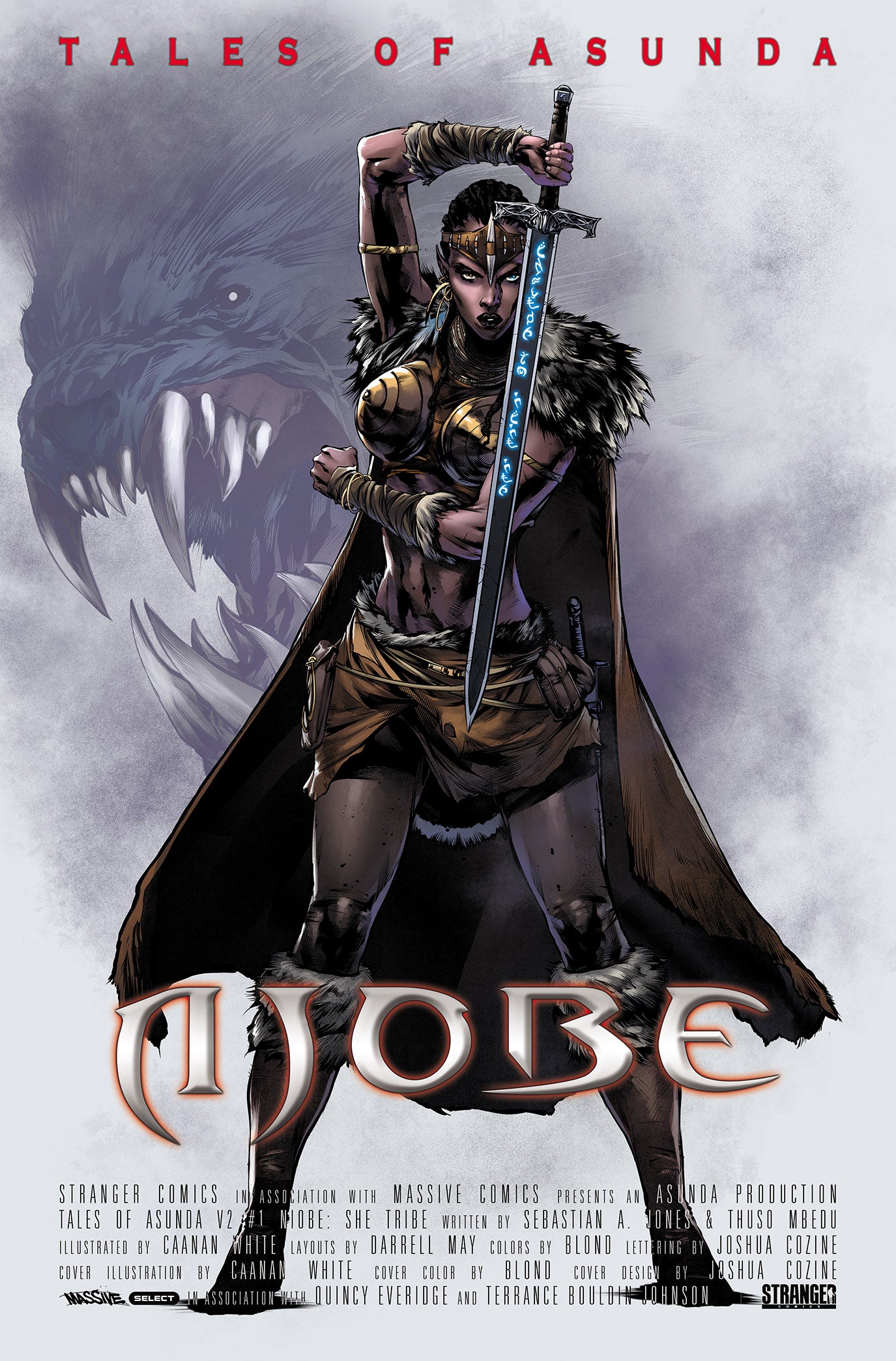 Tales of Asunda V2 #1: Niobe She Tribe - Caanan White (Massive Select Blade Homage)