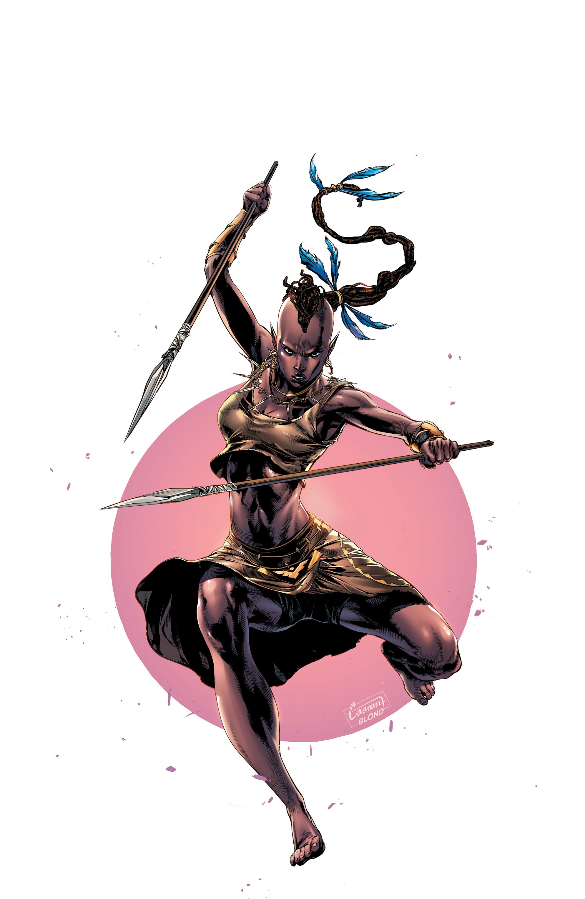 Tales of Asunda #4 Caanan White Patreon Gold Metal Exclusive