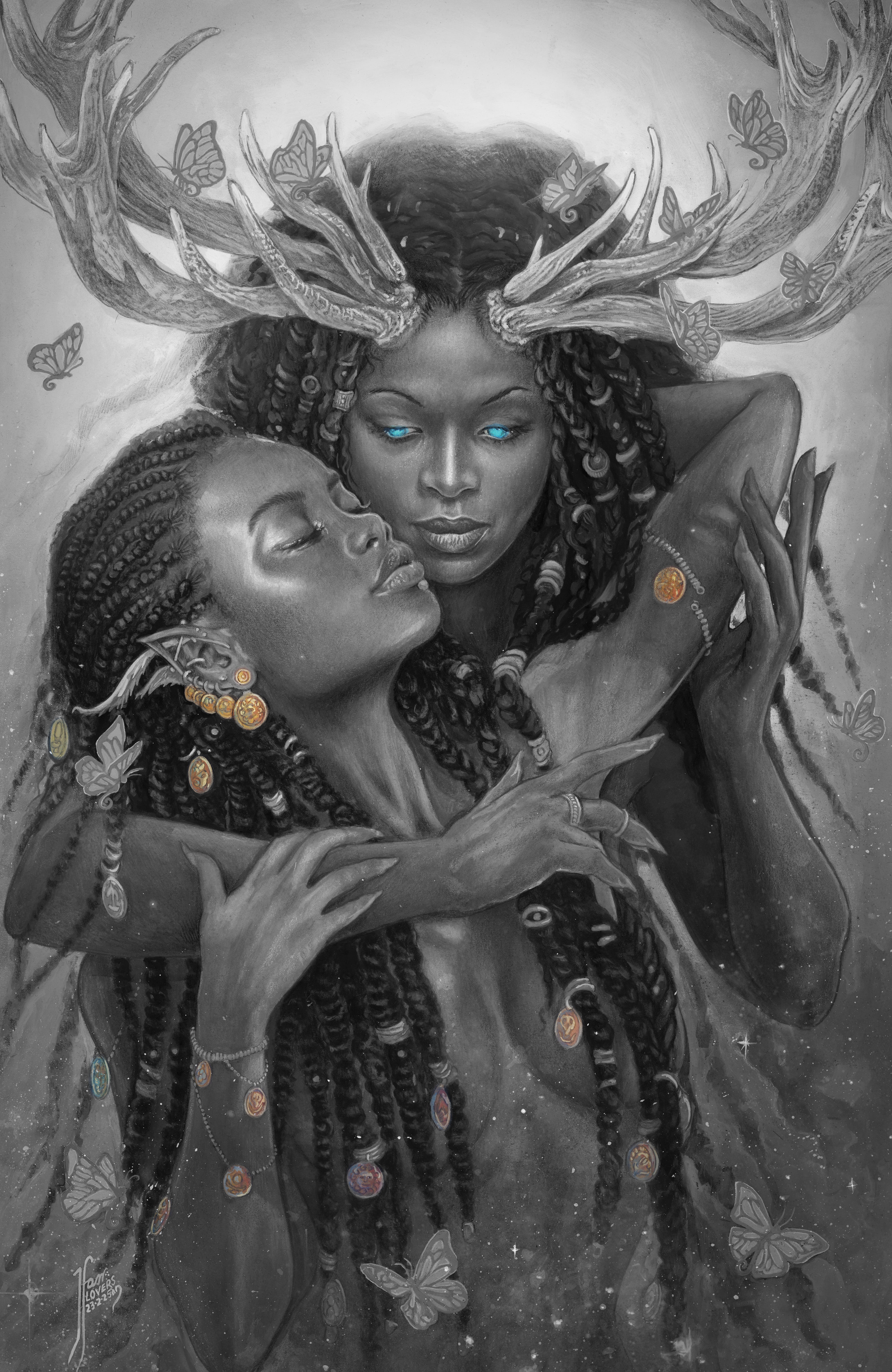 Tales of Asunda Vol. 2 #4 Love & Death SDCC Exclusive Tehani Farr Spot Color NSFW Intimate Edition
