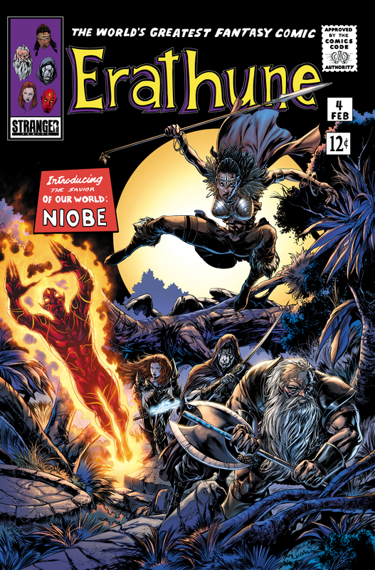 Erathune #4: Fantastic Four #52 Homage (Black Panther)