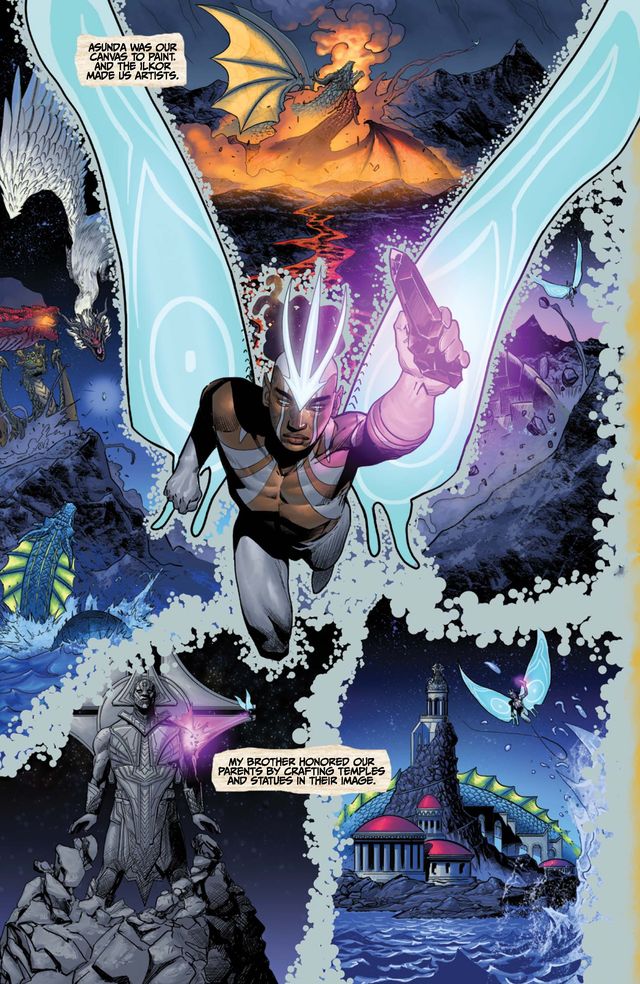 Niobe & Dura #2: Silver Surfer Homage - Caanan White