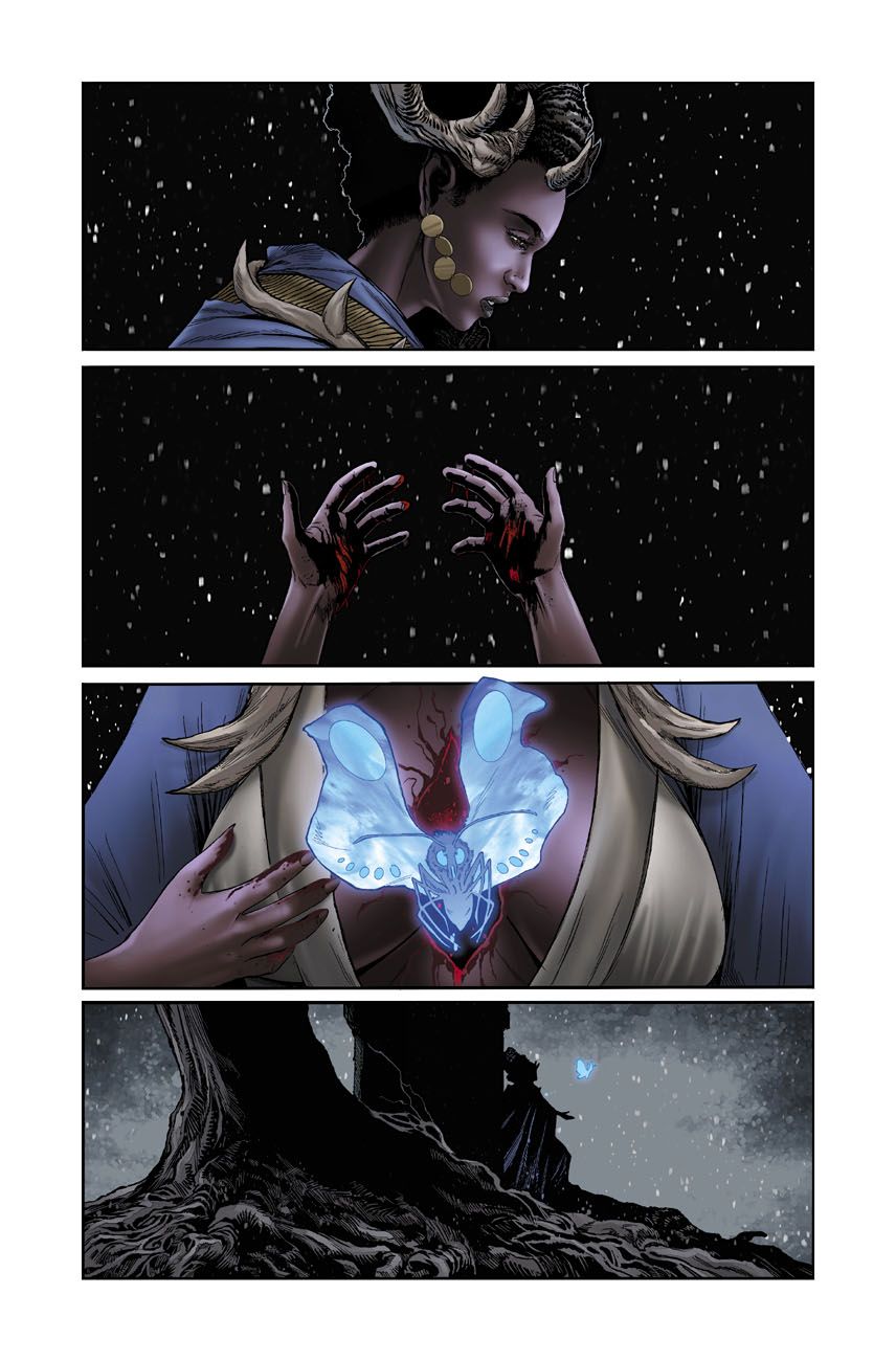 Tales of Asunda Vol. 2 #4 Love & Death SDCC Exclusive Tehani Farr Spot Color NSFW Intimate Edition