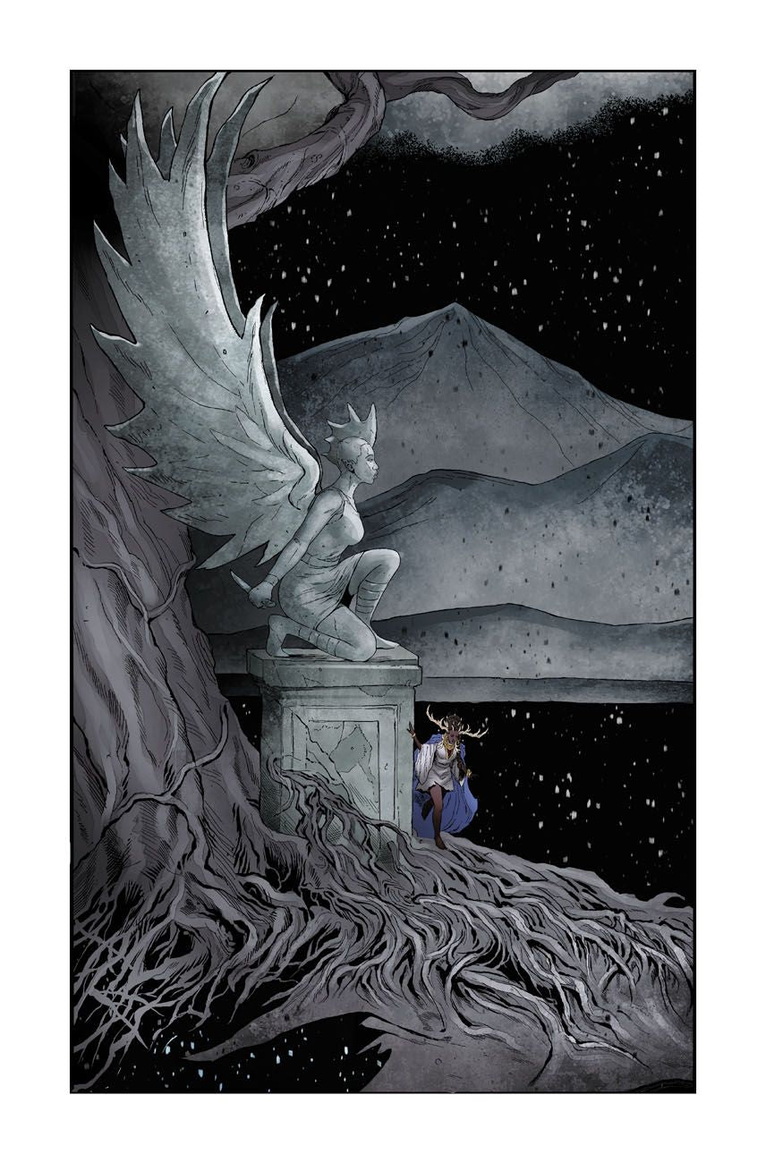 Tales of Asunda Vol. 2 #4 Love & Death SDCC Exclusive Tehani Farr Spot Color NSFW Intimate Edition