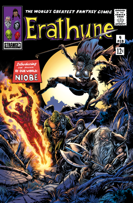 Erathune #4: Fantastic Four #52 Homage (Black Panther)