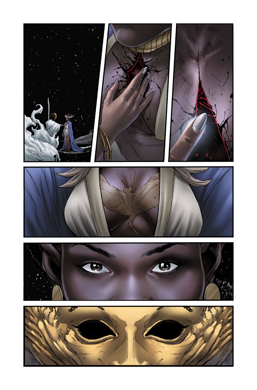 Tales of Asunda Vol. 2 #4 Love & Death SDCC Exclusive Tehani Farr Spot Color NSFW Intimate Edition