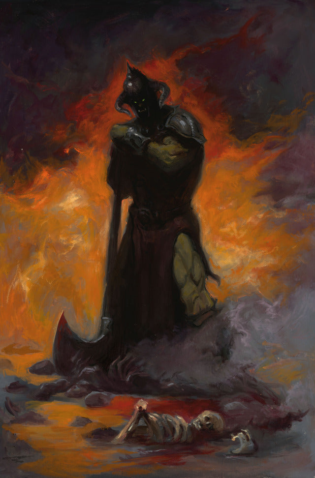 Morka Moa #5 - Death Dealer Homage - Richard Thornsberry