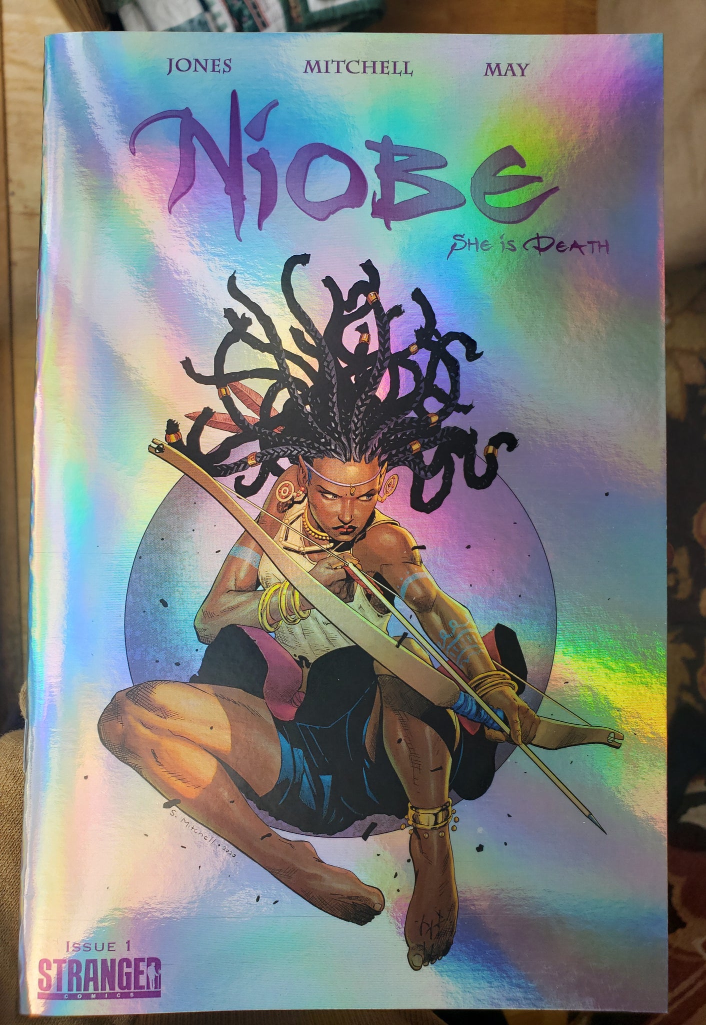 Niobe: She is Death #1 "Leaping Arrow" Foil Variant (Limited to 100)