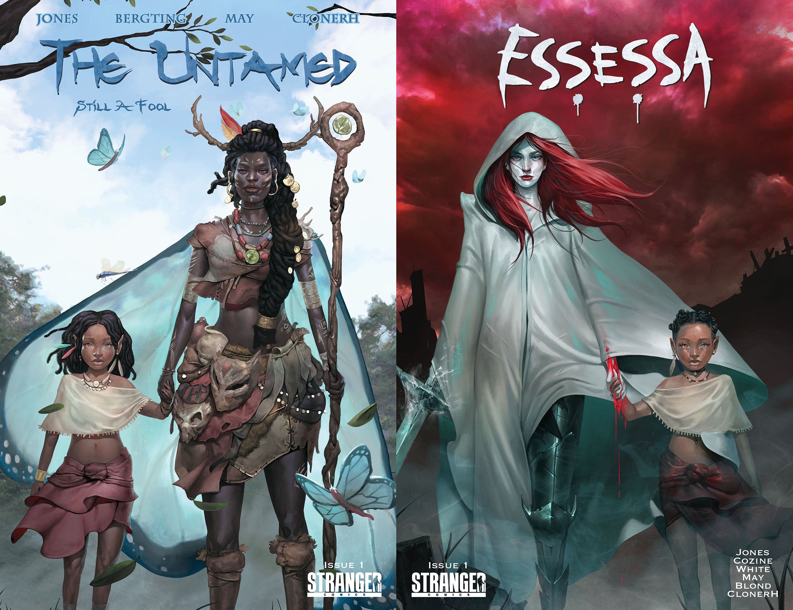 The Untamed: Still a Fool #1 ClonerH "Niobe & Dura" Kickstarter Variants