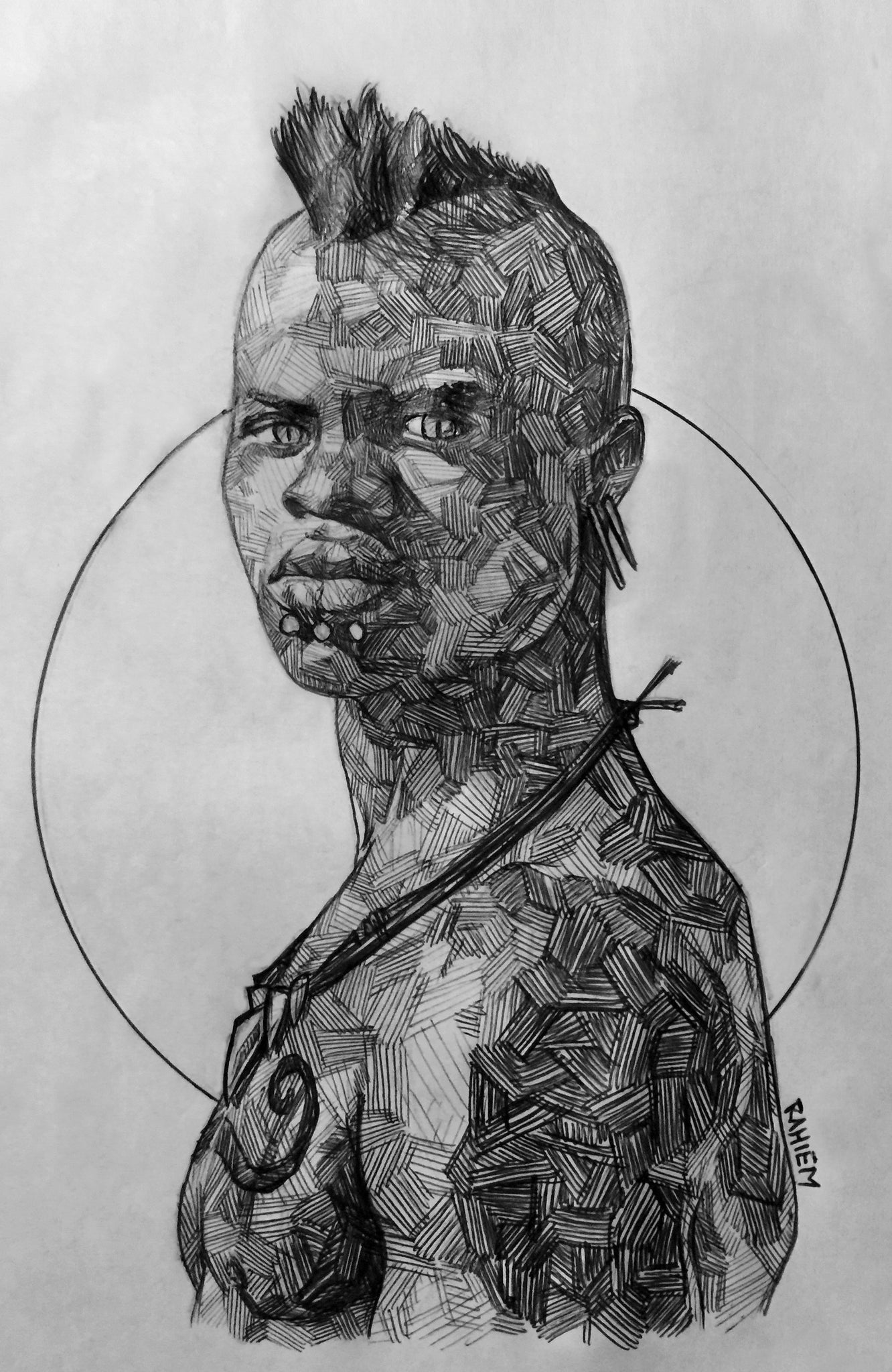 Dusu #1 Rahiem Milton Sketch