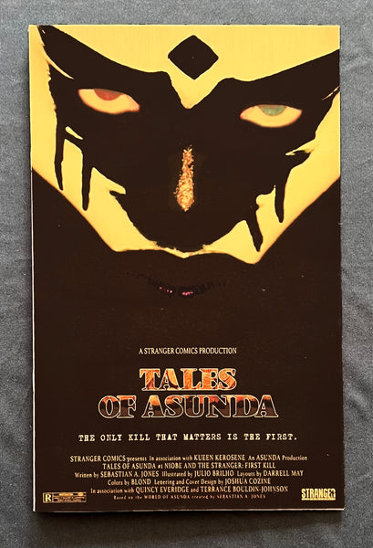 Tales of Asunda #1 First Kill "Dead Presidents" Homage StrangerCon Exclusive