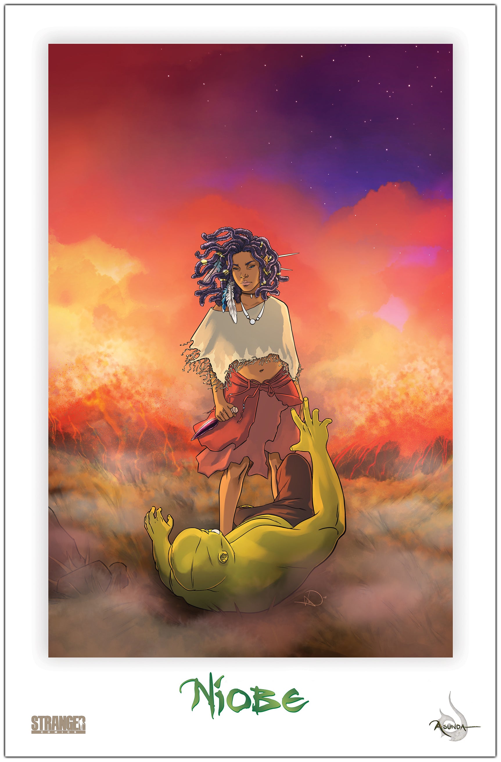 Niobe #1 Woods 11x17 Print