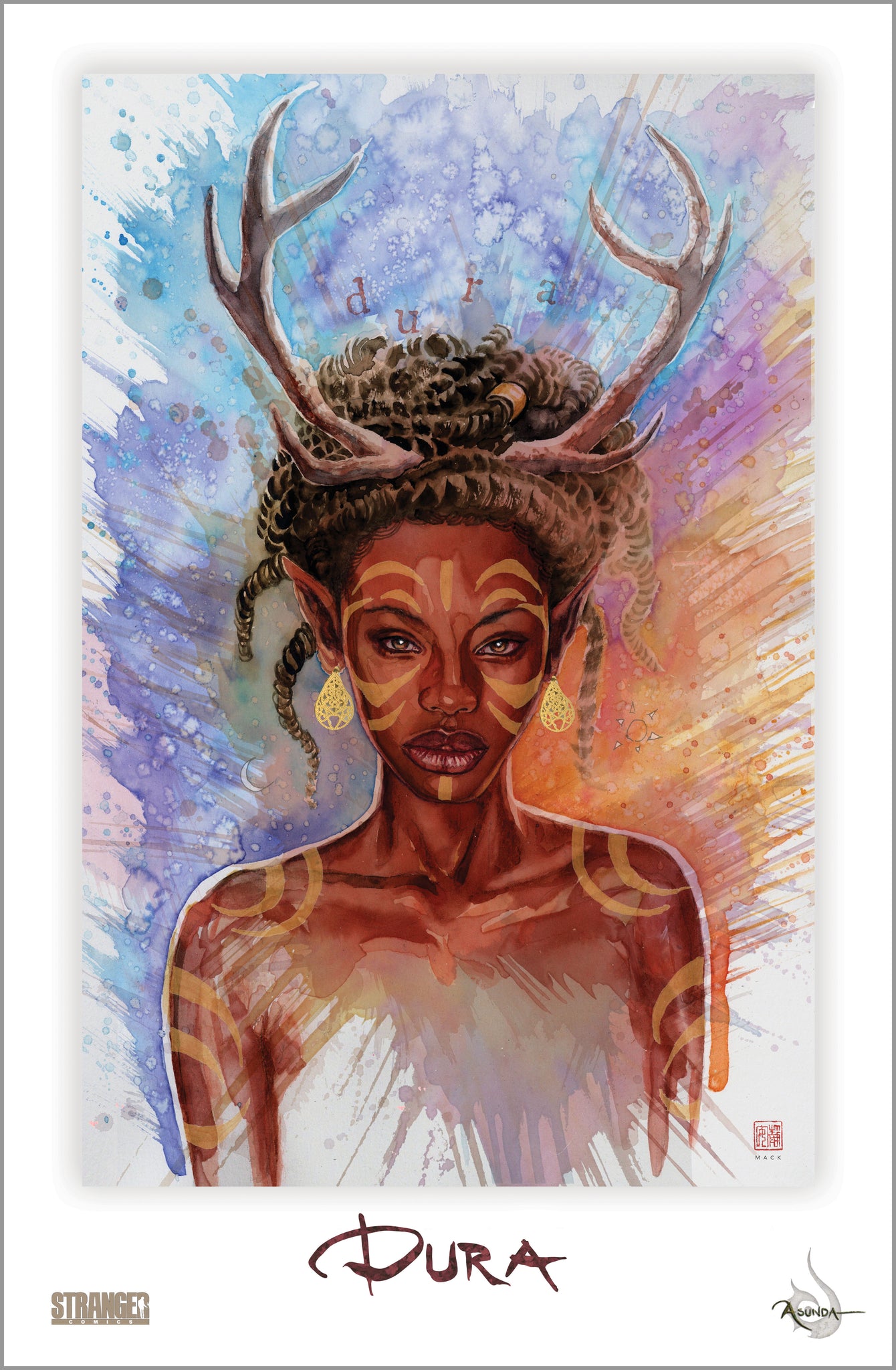 Niobe & Dura #1 David Mack 11x17 Prints