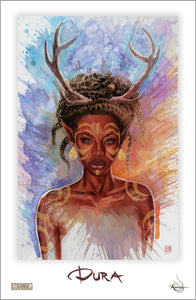 Niobe & Dura #1 David Mack 11x17 Prints