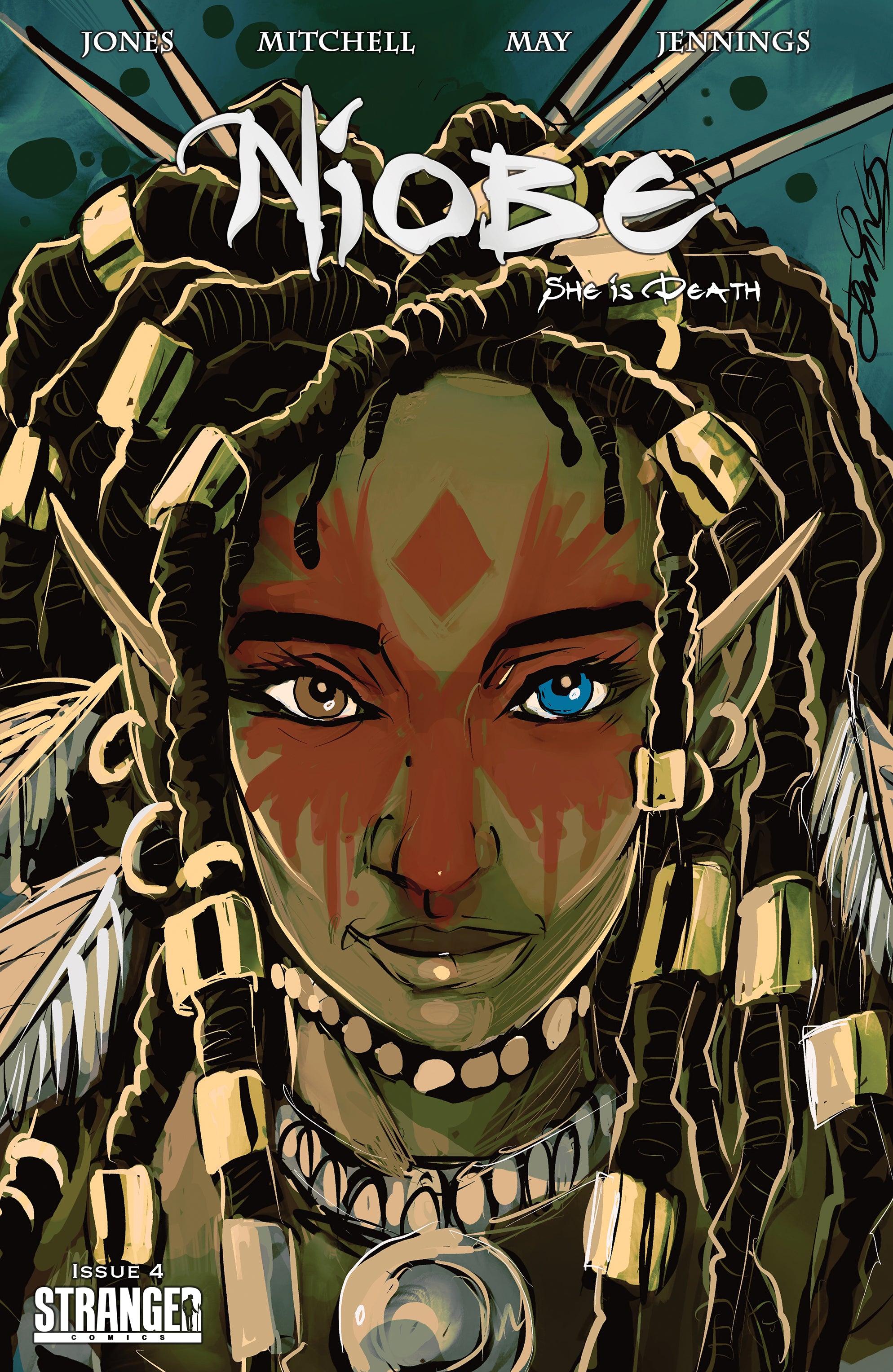 Niobe: She is Death #4 John Jennings Patreon Trade Dress Exclusive