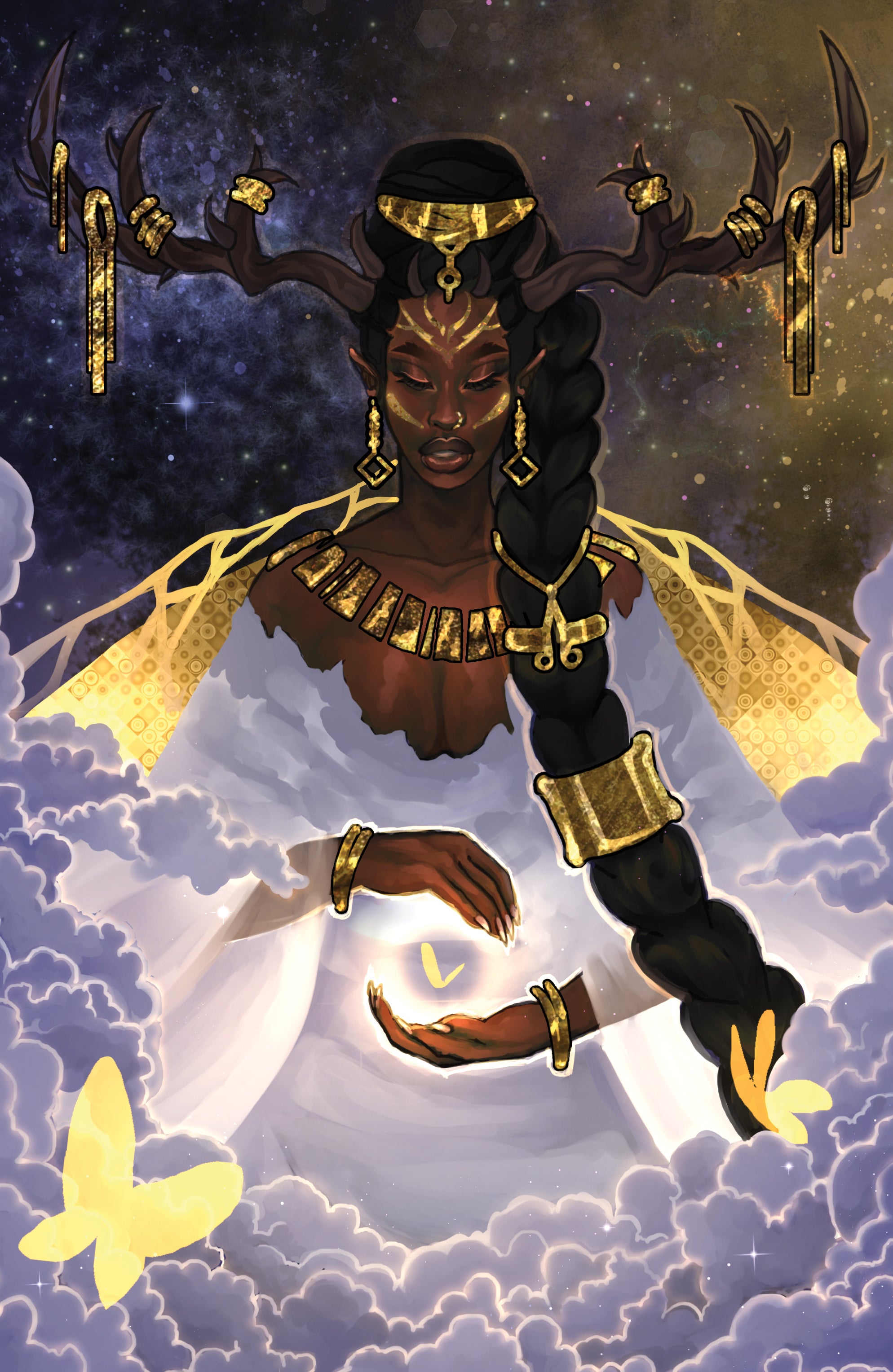 Niobe & Dura #1 Amber Peoples Gold Metal Patreon Exclusive