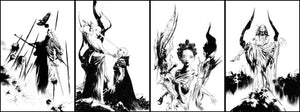 Niobe: She is Death #1-4 Jae Lee Virgin Inks Bundle