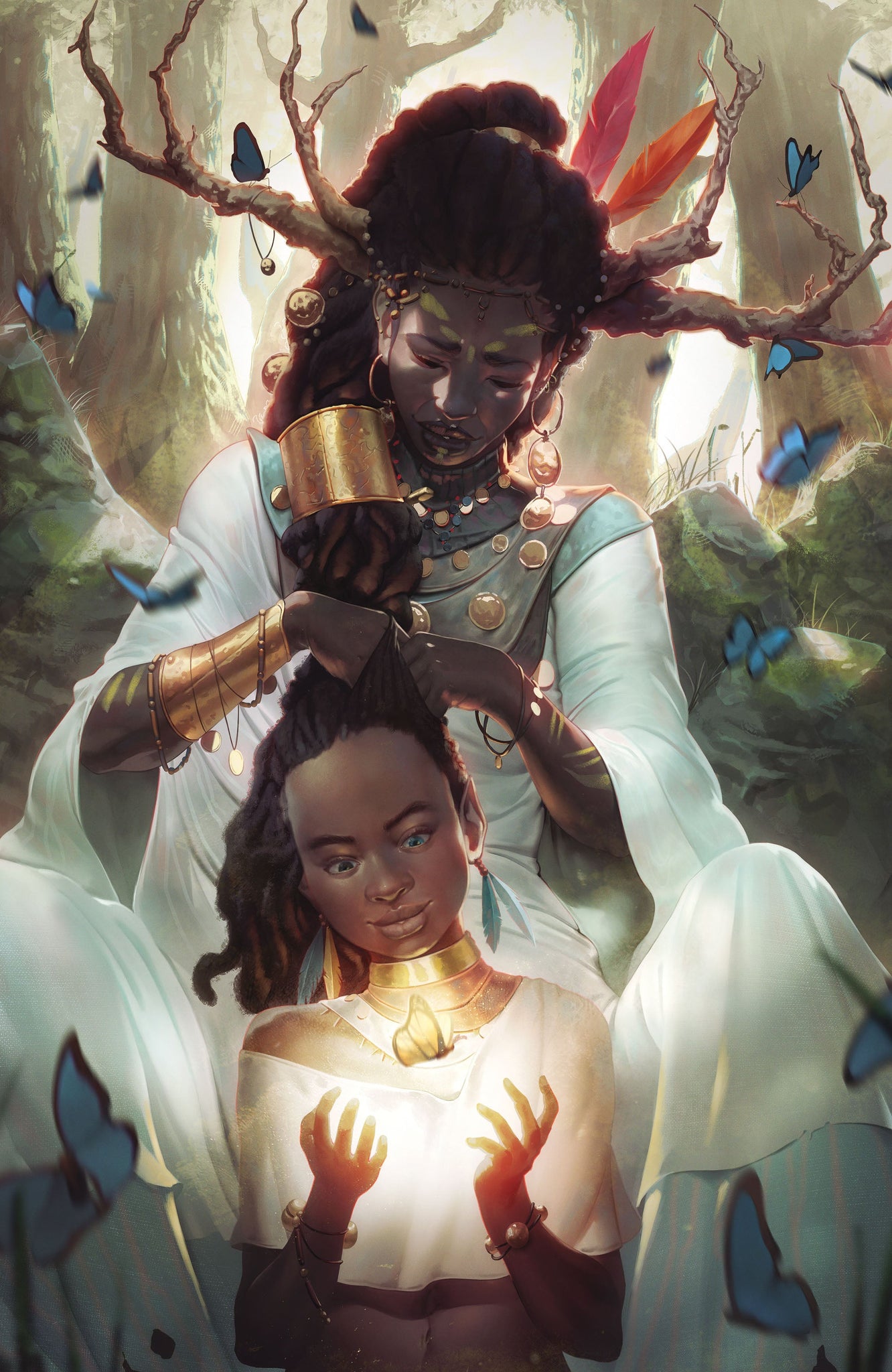 Niobe and Dura #1 ClonerH "Fly Butterfly" Foil Variant