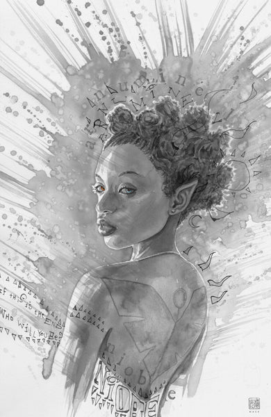 Niobe and Dura #1 David Mack Niobe Variant