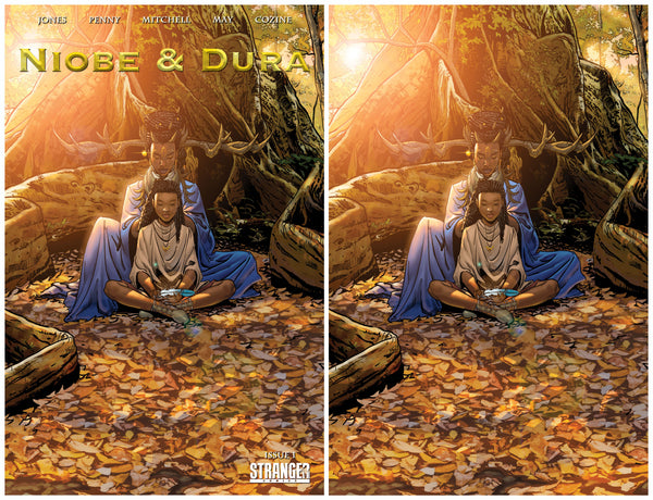 Niobe and Dura #1 Mitchell "Piece Peace" Variants