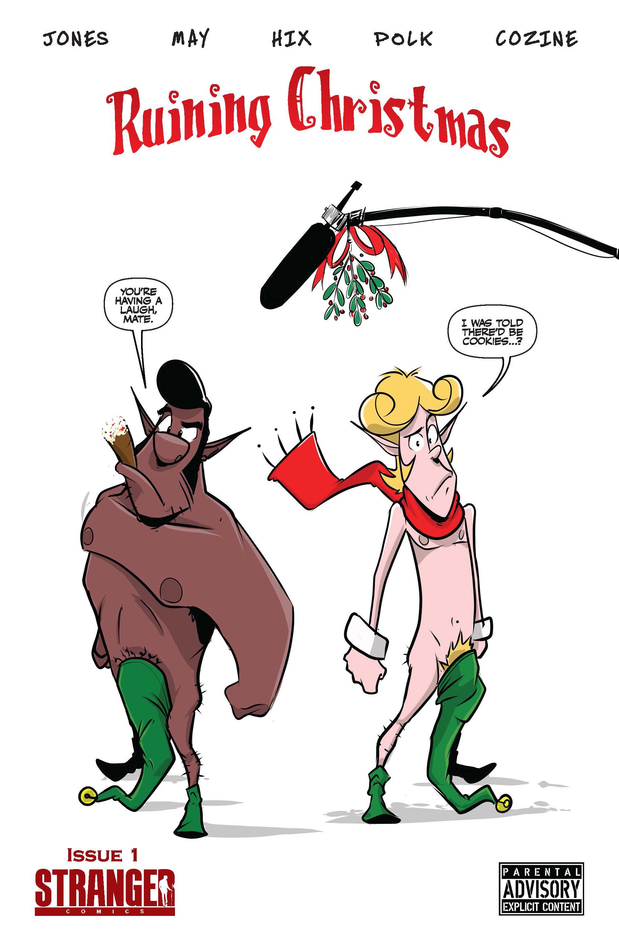 Ruining Christmas #1 Eli Hix "All Hats" Variant