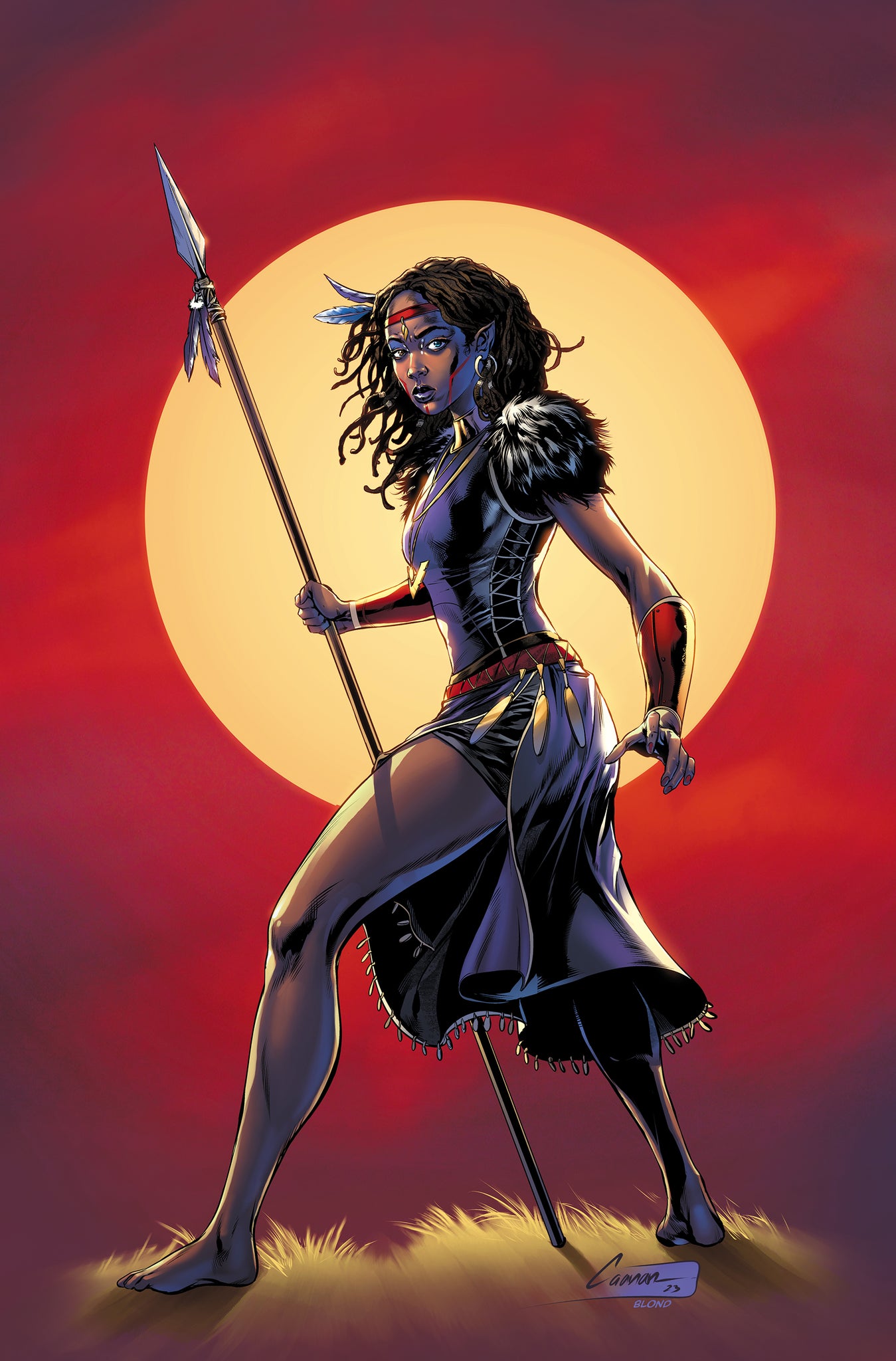 Niobe She Tribe Caanan White 11x17 Print