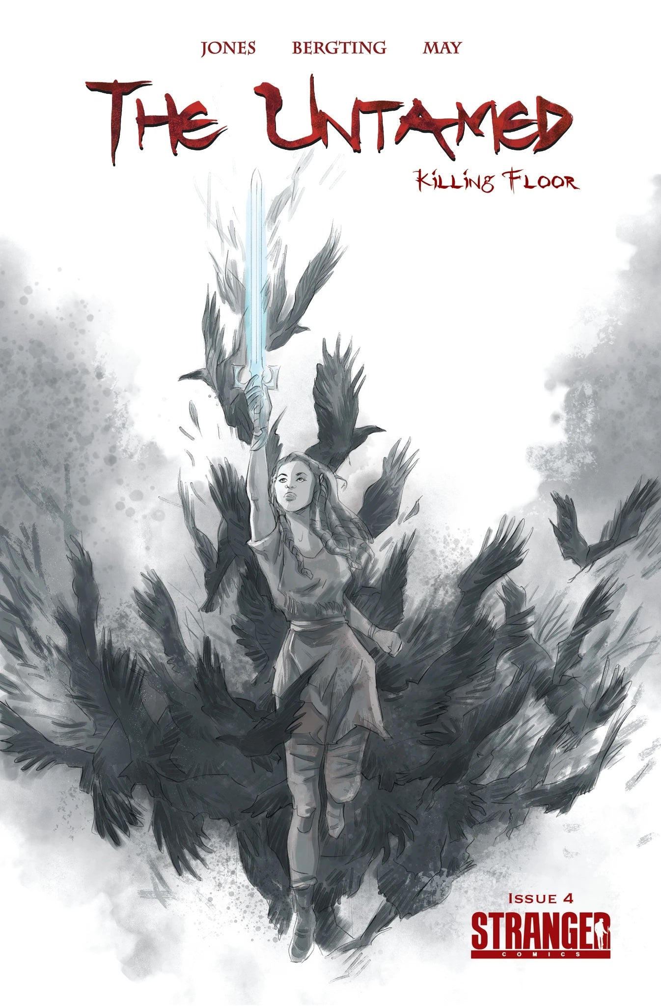 The Untamed: Killing Floor #1-4 Bergting Variant Set