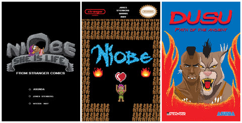 Asunda Video Game Homage Variant Bundle